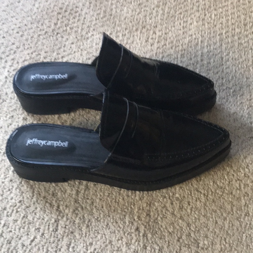 Jeffrey Campbell -Finkman Leather Loafer/Mules 8.5